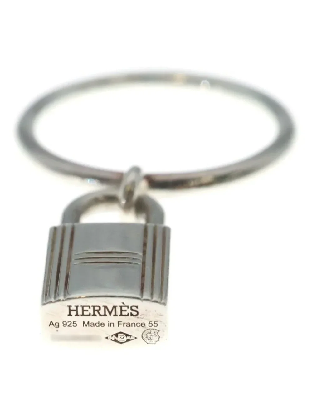 Hermes Amulette Cadena Ring Silver